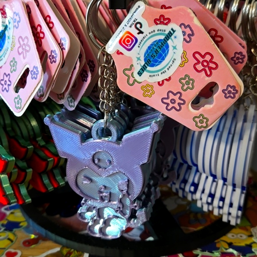 Kuromi keychain